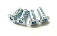 4 screws steel countersunk head FHC M8 x 25 -125 thread--dirt-bike-store-Frame parts