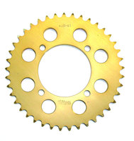 Rear sprocket billet original from PBR Italy for chain 420, 43 teeth, 76mm bore-dirt-bike-store