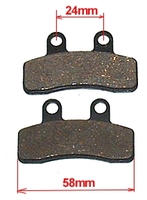 brake pads for pit bike Apollo AGB29, Sohoo Pro 2, AM-D5, Poison, AGB27-dirt-bike-store-Frame parts