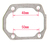 Gasket cylinder head top cover pitbike 125 to 150 Lifan, YX, Tokawa-dirt-bike-store-Engine part