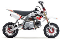 One gray Stickers Industry-dirt-bike-store