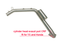 Stainless steel pipe ARROW for LXR with YX or Honda cylinder head-dirt-bike-store