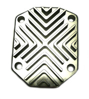 CNC cylinder head top cover silver-dirt-bike-store