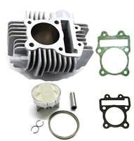 Cylinder set 62 mm 4 valves Nickasil YX150-160, GPX150-160, ZS150-155-dirt-bike-store