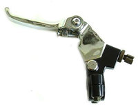 Folding clutch lever 2 fingers with support-dirt-bike-store