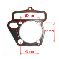 Head gasket 56mm, Ducar 140, Lifan 140/150, YX140, 149 and TK140, 149-dirt-bike-store