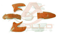 Orange long plastic set for AGB30, AM-D8, RX250,-dirt-bike-store