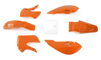 Orange plastic set KLX110-dirt-bike-store