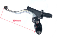 Short clutch lever fast adjustement on ring plastic-dirt-bike-store