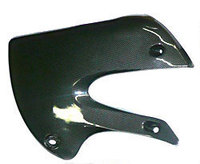 Left side tank cover carbon look for KLX pitbike-dirt-bike-store