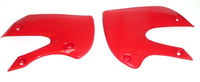 Pair red tank side covers type KLX-dirt-bike-store