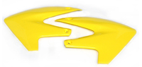 Side tank covers yellow BUCCI BR1-F4 and F6-dirt-bike-store