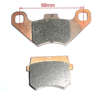 Brake pads single piston yey to eye 68mm -metal --dirt-bike-store