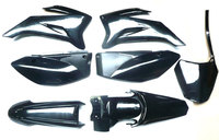 Black plastic set, cheap -TTR110 style--dirt-bike-store