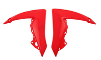 Red front side cover CRF110-dirt-bike-store-Frame parts-plastics CRF110-CRF110 side covers