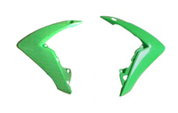 Green front side cover CRF110-dirt-bike-store-Frame parts-plastics CRF110-CRF110 side covers