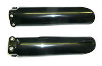 Black plastic covers 240mm pit bike fork style Marzocchi-dirt-bike-store