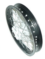 Rear wheel black 16'' alloy -58/58- AGB30, XB30, RX250, AM-D8-dirt-bike-store