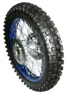 Blue aluminum rear wheel 18\'\'AGB30, AM-D8-XB30-58mm-dirt-bike-store