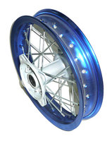 Aluminium rear wheel 12\'\' blue AGB29, SOHOO > 04/2006 -12mm axle--dirt-bike-store