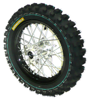 Rear wheel 12'' BUCCI MOTO with GOLDEN TIRE -without disk and sprocket--dirt-bike-store