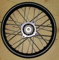 Front wheel 12''alloy rim, shaft 12-dirt-bike-store