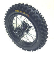 Front wheel 10'' with Millville tire-dirt-bike-store