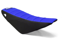 Seat cover blue / black shape LXR, Bucci, CRF70, KLX110, TTR110, X4, X5, X6-dirt-bike-store