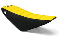 Seat cover yellow form LXR, Bucci, CRF70, KLX110, TTR110, X4, X5, X6-dirt-bike-store