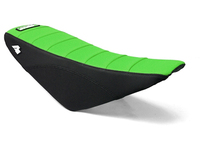 Seat cover green / black shape LXR, Bucci, CRF70, KLX110, TTR110, X4, X5, X6-dirt-bike-store