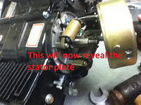 Replace the stator on pitbike engine-dirt-bike-store