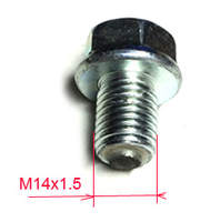 Plug drain magnetic M14 x 1.5-dirt-bike-store