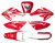 Stickers MONSTER red pit bike plastic form CRF70-dirt-bike-store