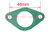 Gasket between pipe and carb -pitch 48mm--dirt-bike-store-Engine part